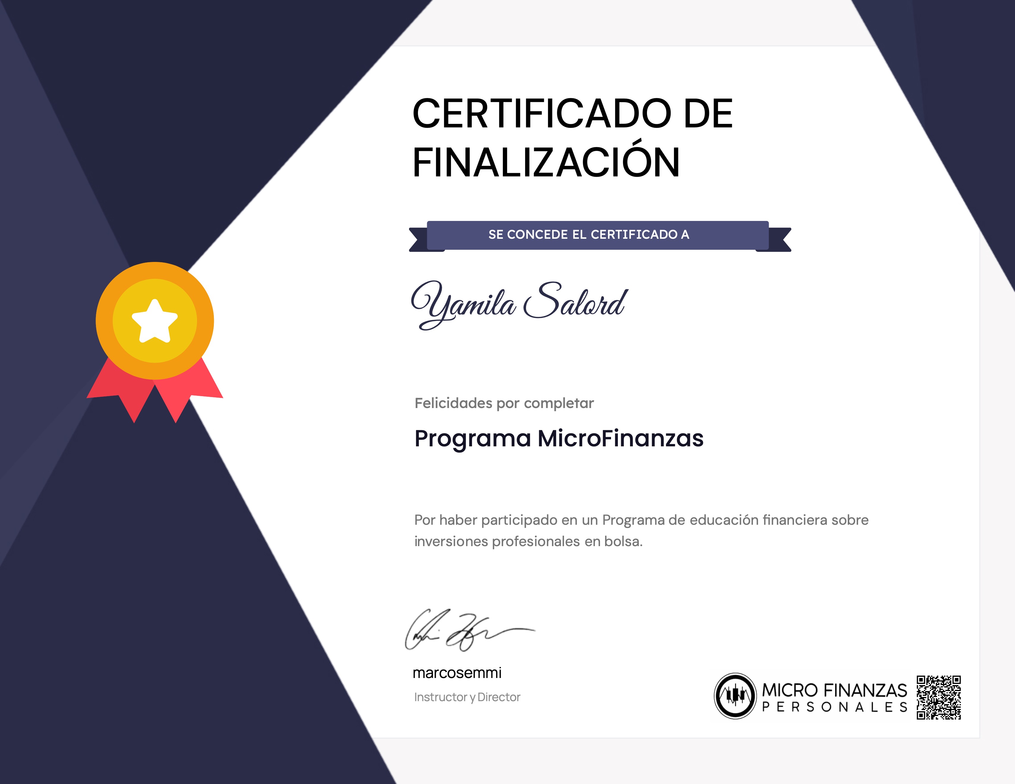 Programa MicroFinanzas