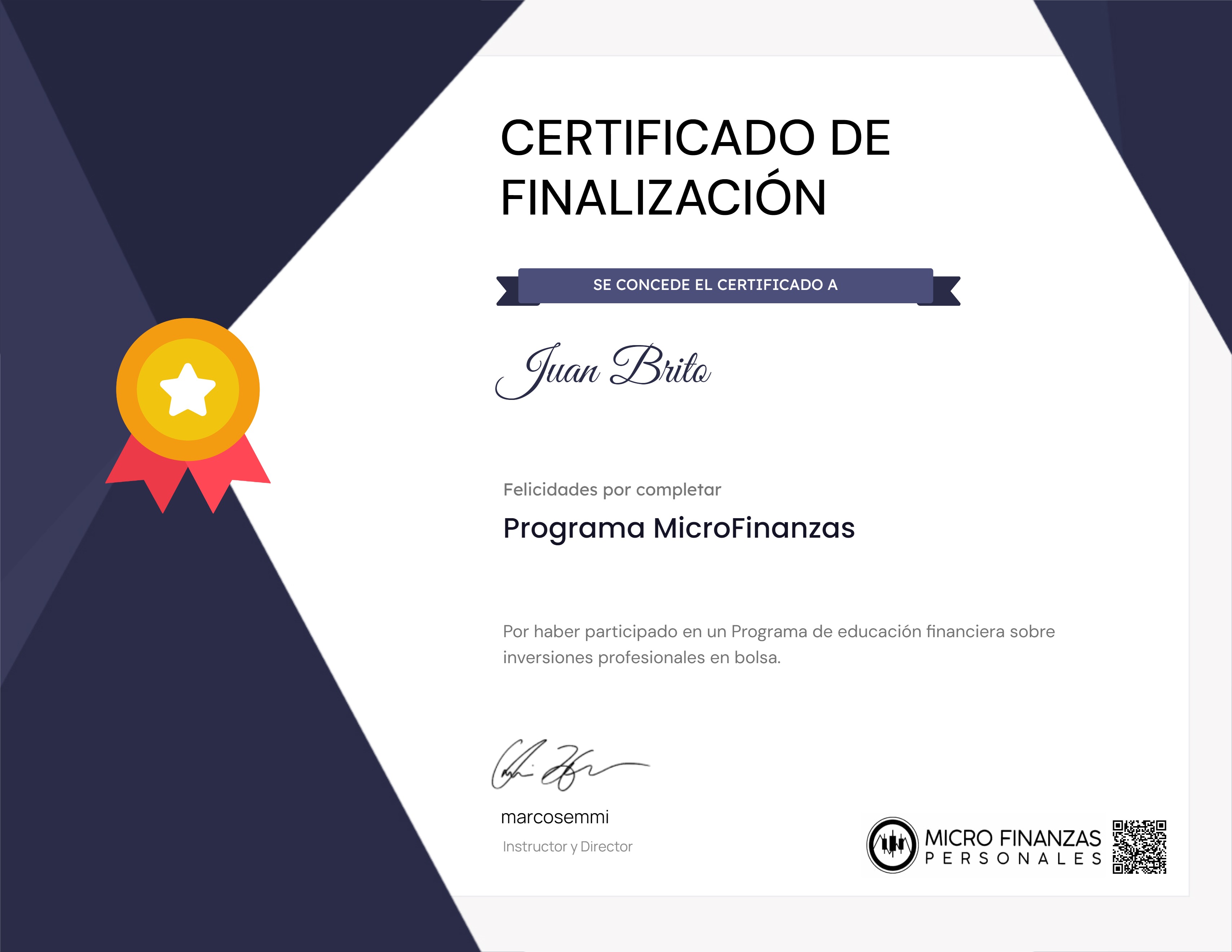 Programa MicroFinanzas
